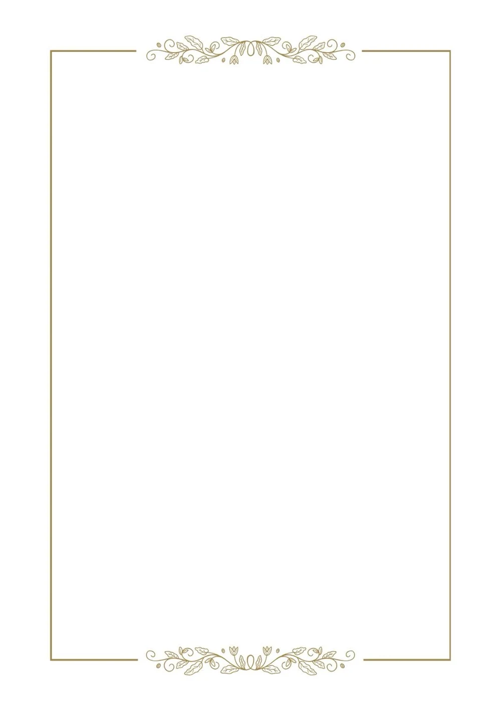 Classic Gold Botanical