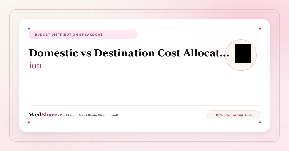 Destination Wedding Planning Framework