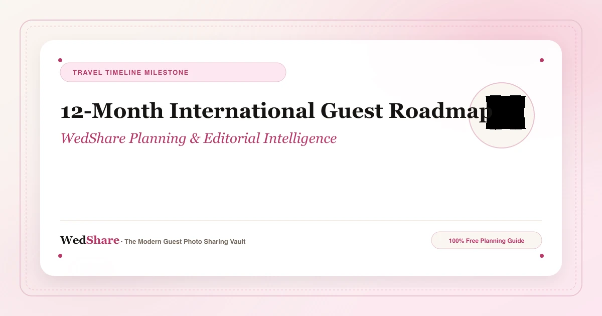 Destination wedding planning workspace with passport, travel itinerary, and guest list binder