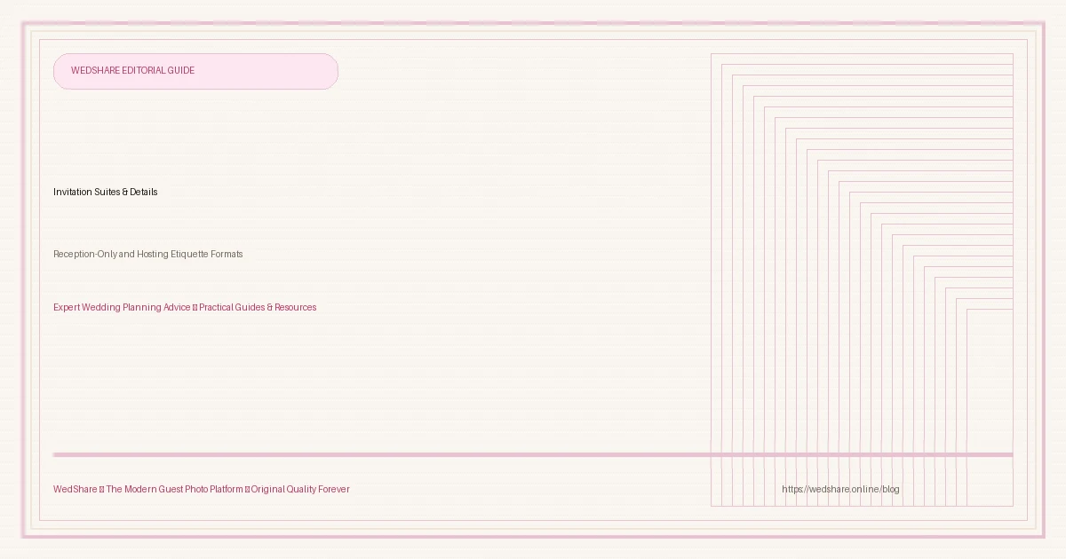 Close-up of formal printed wedding stationery details card
