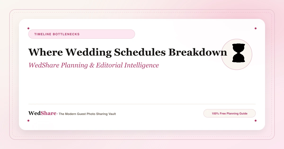 Wedding Planning Mistakes Architecture