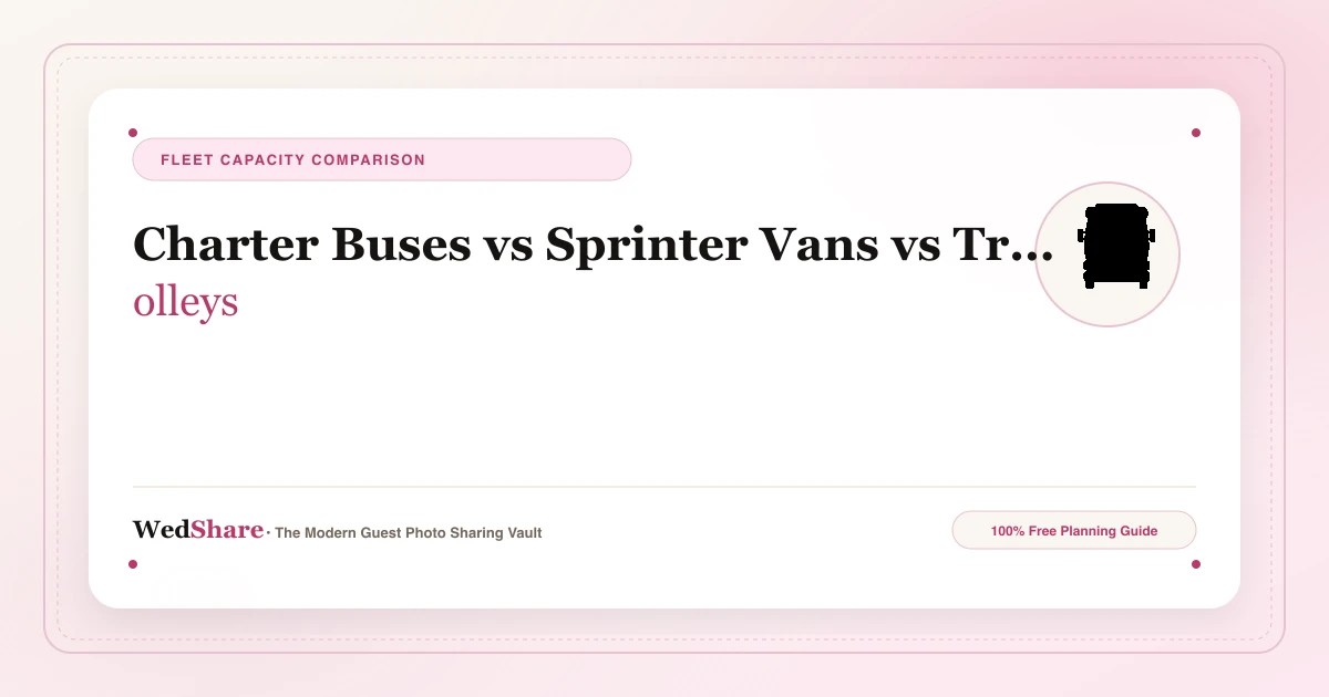 Wedding Transit Logistics Matrix